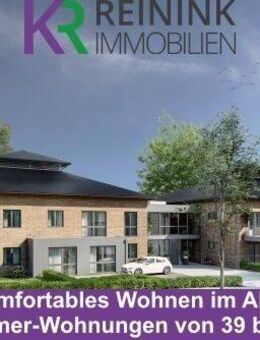 Neubau: 14 barrierefreie Einheiten | 2-3-Zimmer-Wohnungen | Terrasse/ Balkon und Stellplatz - Laar