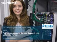 Projektmanager In Service Support (gn) - Vollzeit / Teilzeit - Fürstenfeldbruck