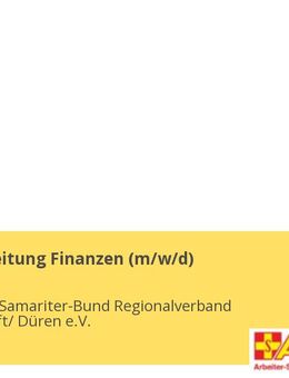 Sachbearbeitung Finanzen (w/m/d) - Erftstadt
