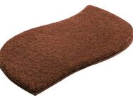 my home Badematte Merida, Badvorleger, Badezimmer Teppich, Höhe 32 mm, rutschhemmend beschichtet, fußbodenheizungsgeeignet, schnell trocknend, strapazierfähig, Kunstfaser, wellenförmig, Badteppich, Uni Farben, rechteckig, rund & als 2-tlg. Set erhältlich