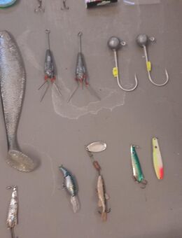 Angelausrüstung, über 10 Teile - Rostock Brinckmansdorf