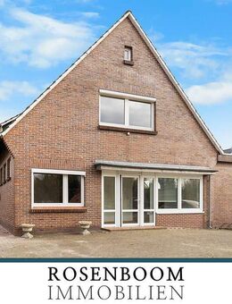 Vielseitiges Wohn- und Geschäftshaus mit großem Grundstück in Wiesmoor - Wiesmoor