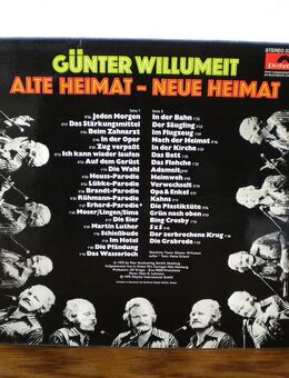Günter Willumeit-Alte Heimat-Neue Heimat-Vinyl-LP,1975 - Linnich