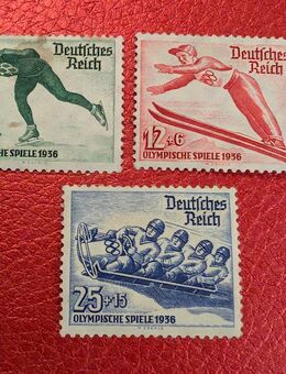 Briefmarken Winter Olympiade 1936 Garmisch - Mechernich