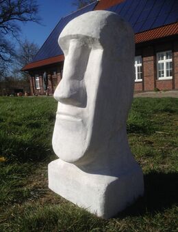 Moai Skulptur Osterinseln Stein - Laer