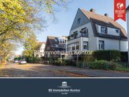 Exklusives Wohnen! Historisches, saniertes Stadthaus mit Gartenanlage, Balkon u. Wintergarten! - Emden