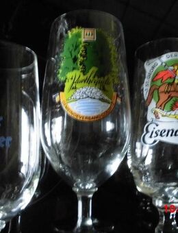 Bierglas DDR Wappen Parthequelle,Eisenacher Bier,Köstritzer Bier Ostalgie - Bottrop