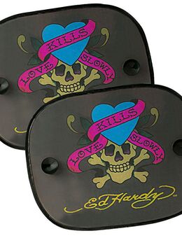 2er Set Ed Hardy by Christian Audigier Sonnenschutz Seitenscheiben für Auto ✅ BIS ZU 50% EXTRA MIT MULTI-RABATT ✅ - Berlin