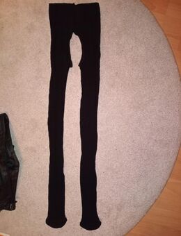 Sexy schwarze Strumpfhose ouvert, Gr. S/ M - Düsseldorf
