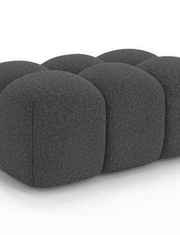 OTTO home Polsterhocker KALLIE Sitzhocker, Bubble-Optik, Maße B/T/H: 90/60/44 cm, moderne Steppung, hoher Sitzkomfort und modernes Design