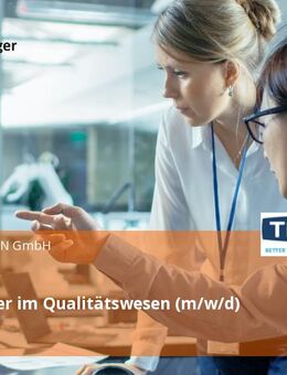 Mitarbeiter im Qualitätswesen (m/w/d) - Remscheid