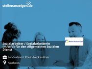 Sozialarbeiter / Sozialarbeiterin (m/w/d) für den Allgemeinen Sozialen Dienst - Sinsheim