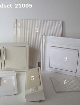 Badset 6teilig beige für Bad/Nasszelle Wohnwagen/Wohnmobil gebrau - Schotten Zentrum