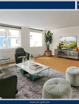 Duissern: Moderne & möblierte 2-Zimmer-ETW mit Parkett, Energieeffizienzklasse C & Top-Lage - Duisburg