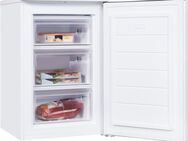 exquisit Gefrierschrank GS81-040C weiss, 85,5 cm hoch, 54,5 cm breit, energiesparend in Energieefizienz C, 87 Liter Nutzinhalt, 4 Sterne