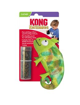 KONG Refillables Katzenspielzeug Chameleon - 1 Stück
