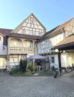 Vermietete, charmante 2-Zimmer-Erdgeschosswohnung in denkmalgeschütztem Gebäude in Lauffen am Neckar - Lauffen (Neckar)