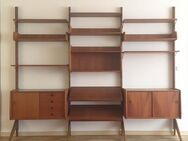 Mid Century Ergo Teak Modular Wall Unit John Texmon Blindheim 60s - Hamburg Hamburg-Nord