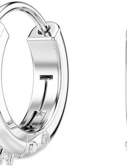 Swarovski Paar Creolen Schmuck Geschenk Matrix Ohrringe, mit Swarovski® Zirkonia (synth)