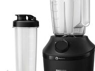 Philips Standmixer HR2041/41 3000 Series, mit ProBlend-Technologie, 450 W, 1,9L-Behälter und 1 Geschwindigkeitsstufe + Impulseinstellung, Schwarz