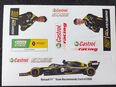 CASTROL F1 Aufkleber Bogen A4 mit N. Hülkenberg + D. Riccardo in 08056