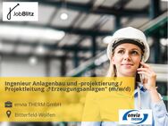 Ingenieur Anlagenbau und -projektierung / Projektleitung Erzeugungsanlagen" (m/w/d) - Bitterfeld-Wolfen