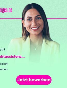 Projektassistenz (m/w/d) - Dresden