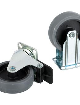 Trixie Transportbox Gulliver + Vetbed® Isobed SL Hundedecke Paw - 4 Rollen, für Gulliver Boxen Gr. 4 bis 7