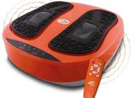 MediaShop Vibrationsplatte VibroLegs, 30 W, 10 Intensitätsstufen, (3 tlg., mit Trainingsplan)
