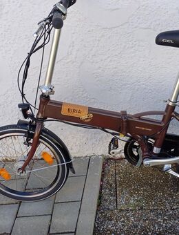 Faltrad 20", E-Bike, Alu, braun - Glött