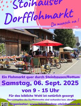 Dorfflohmarkt in Steinhausen an der Rottum - Steinhausen (Rottum)