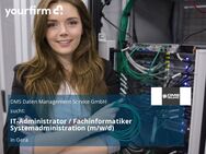 IT-Administrator / Fachinformatiker Systemadministration (m/w/d) - Gera