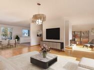 Private Dachterrasse über 100 m²: 3-Zimmer-Wohnung mit Kamin-Lounge und atemberaubendem Ausblick - München