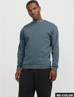 Jack & Jones Sweatshirt JJEBRADLEY mit Rippbündchen für Alltag und Freizeit mit Rippbündchen