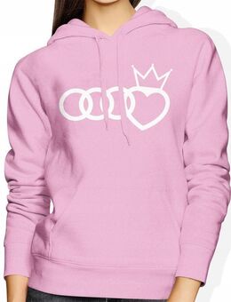 Damen Baumwoll-Sweatshirt für Audi-Fans – Mit hochwertigem Siebdruck Design 434 - Ingolstadt