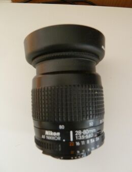 Nikon Objektiv 28-80 mm - Erding Zentrum
