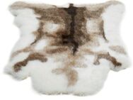 Andiamo Fellteppich Rentier Kunstfell, fellförmig, Höhe: 61 mm, Kunstfell, Hochflor, als Bettvorleger oder Sitzauflage geeignet