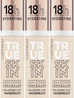 Catrice Concealer True Skin High Cover Concealer, 3-tlg., mit Hyaluronsäure