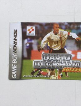 Nintendo Gameboy Advance Spiel Anleitung David Beckham Soccer - Fulda