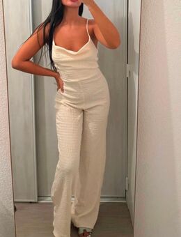 Weißer Einteiler Jumpsuit Größe S - Mainz