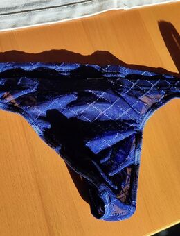 Herrenstring dunkelblau, Größe L - Helmstedt Zentrum