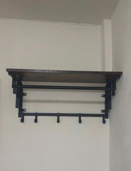 Wandgarderobe mit Haken & Ablage zu verkaufen - Pforzheim