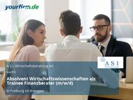 Absolvent Wirtschaftswissenschaften als Trainee Finanzberater (m/w/d) - Freiburg (Breisgau)