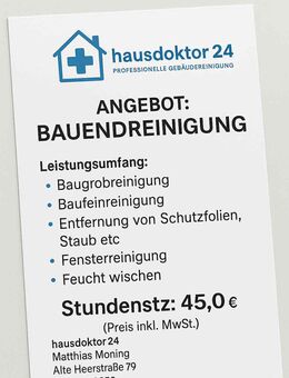 Bauendreinigung - Herford (Hansestadt)