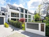 Lichterfüllte, wertige 2-Zi.-Gartenwohnung mit zwei Terrassen, direkt an der Würm, von HIM-Villenbau! - München