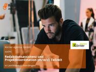 Redaktionsassistenz und Projektkoordination (m/w/d) Teilzeit - Leinfelden-Echterdingen