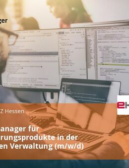 Produktmanager für Digitalisierungsprodukte in der öffentlichen Verwaltung (m/w/d) - Kassel