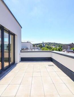 NEUBAU-Penthouse-Wohnung - lichtdurchflutet, modern und mit grandioser Dachterrasse! - Schwäbisch Gmünd