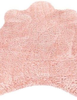 Paco Home Fellteppich Zotty 450, fellförmig, Höhe: 54 mm, Kunstfell, weicher Hochflor, einfarbig, auch als Bettvorleger geeignet