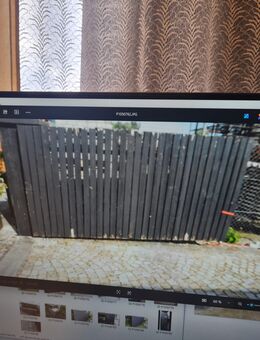 Zwei Flügel Tore , ein Mal 4m Breite, einmal 6m Breite Höhe 1m50 mit Holz Belatung - Bad Feilnbach